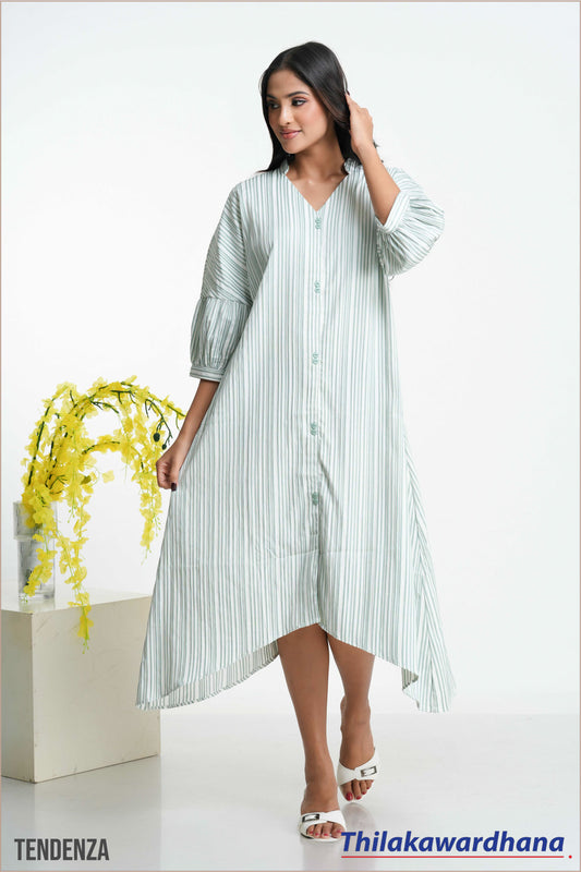 Tendenza Oversized Vintage Maxi Dress