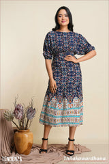Tendenza Fit & Flare Maxi Dress