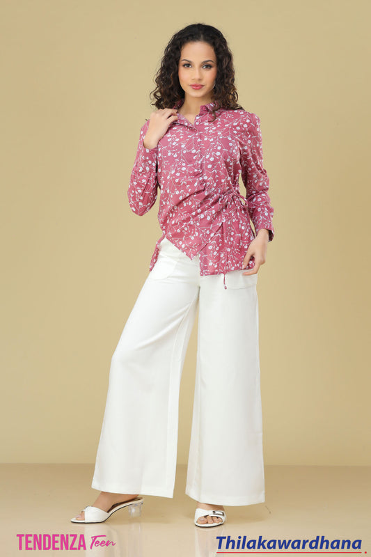 Tendenza Teen Wrapped Waist Shirt