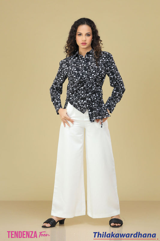 Tendenza Teen Wrapped Waist Shirt