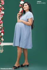 Tendenza Tie Up Maternity Dress