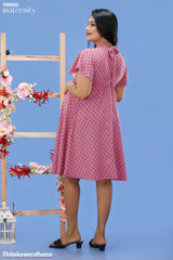 Tendenza Tie Up Maternity Dress
