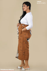 Tendenza Front Slit Maternity Pant