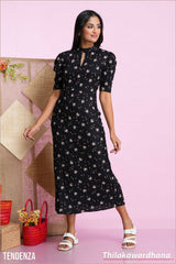 Tendenza Short Sleeve Maxi Dress