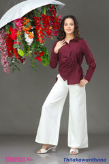 Tendenza Teen Wrapped Waist Shirt