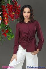 Tendenza Teen Wrapped Waist Shirt