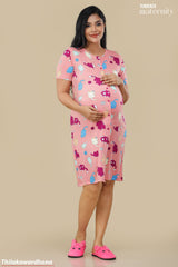 Tendenza Feeding Maternity Night Dress