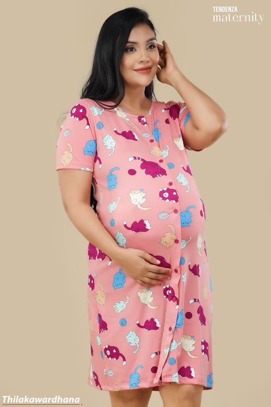 Tendenza Feeding Maternity Night Dress