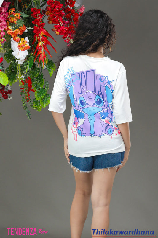 Tendenza Teen Stitch Printed T Shirt