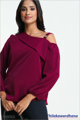 Tendenza Strapped Long Sleeve WW Top