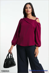 Tendenza Strapped Long Sleeve WW Top