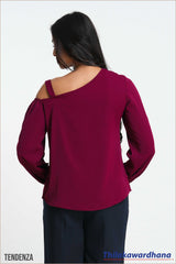 Tendenza Strapped Long Sleeve WW Top