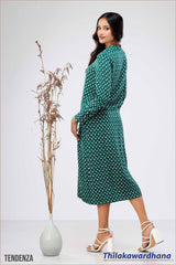 Tendenza Noelle Print Stretch Dress