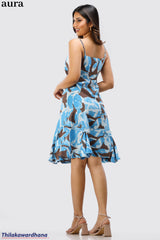 Aura Ocean Breeze Mini Dress