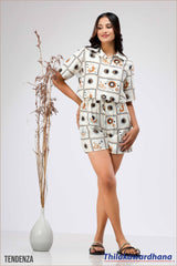 Tendenza Cosmic Bloom Co-Ord Set