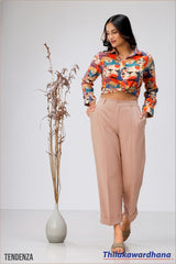Tendenza High Waist Tailored Pant