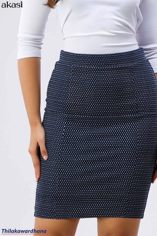 Printed Mini Skirt