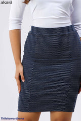 Printed Mini Skirt
