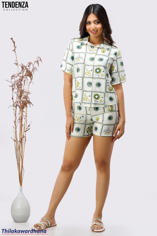 Tendenza Cosmic Bloom Co-Ord Set
