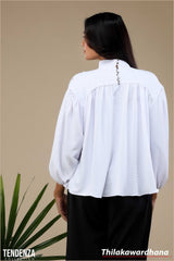 Tendenza Long Sleeve Oversized Top