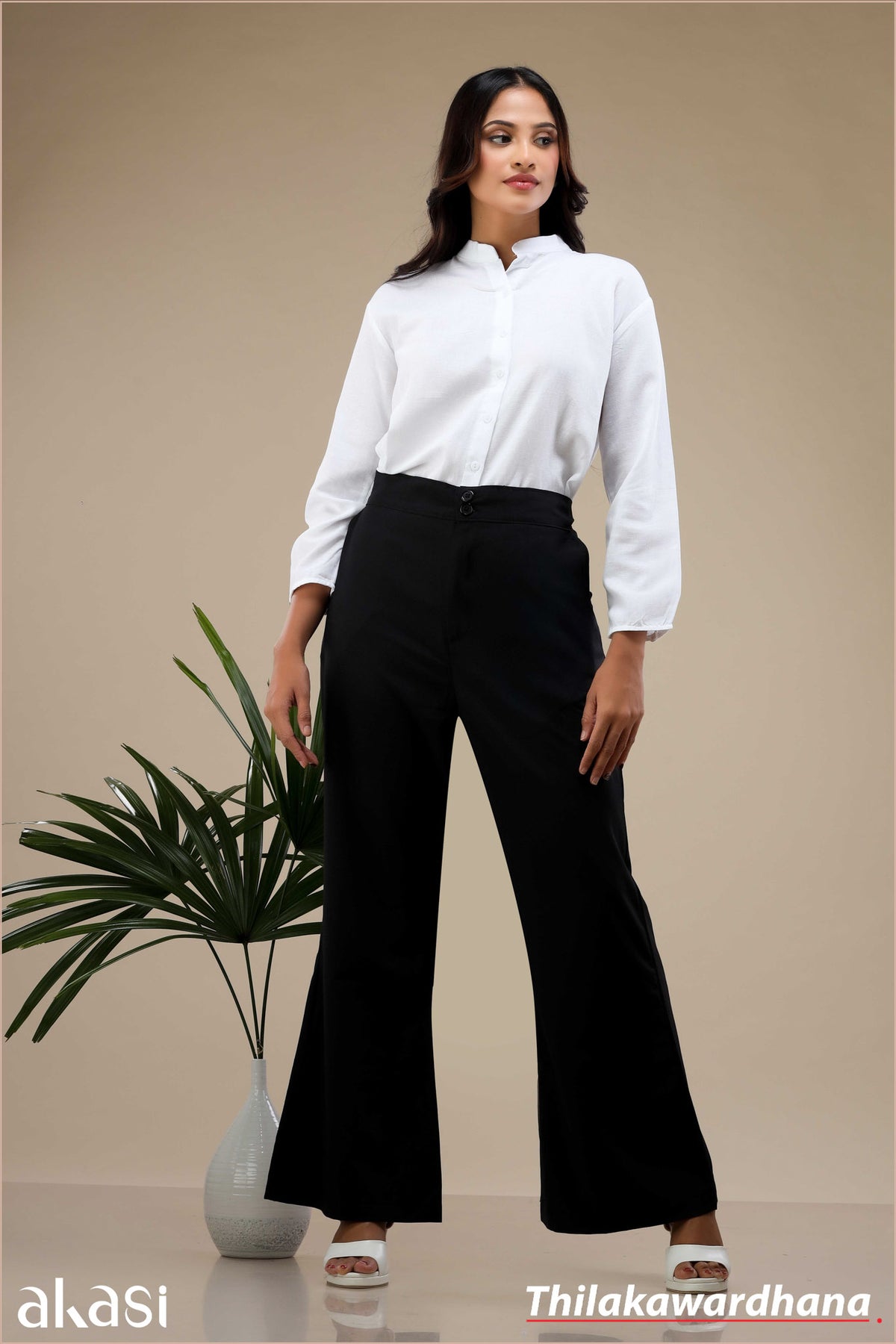 Akasi High Waist Streight Cut WW Pant