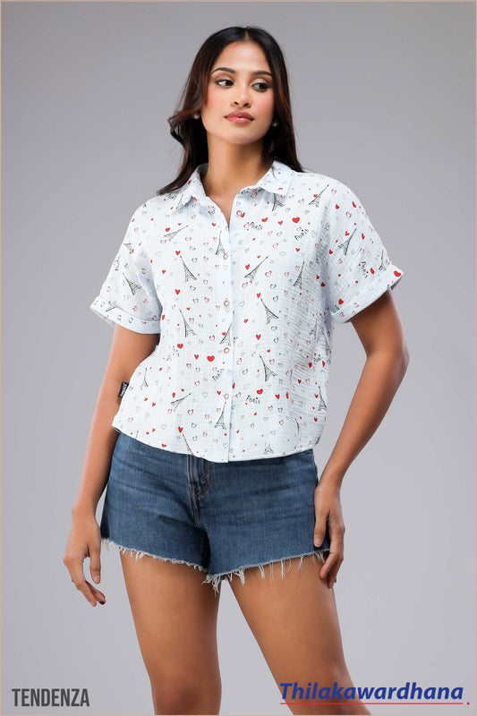 Tendenza Short Sleeve Comfy Shirt