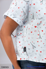 Tendenza Short Sleeve Comfy Shirt