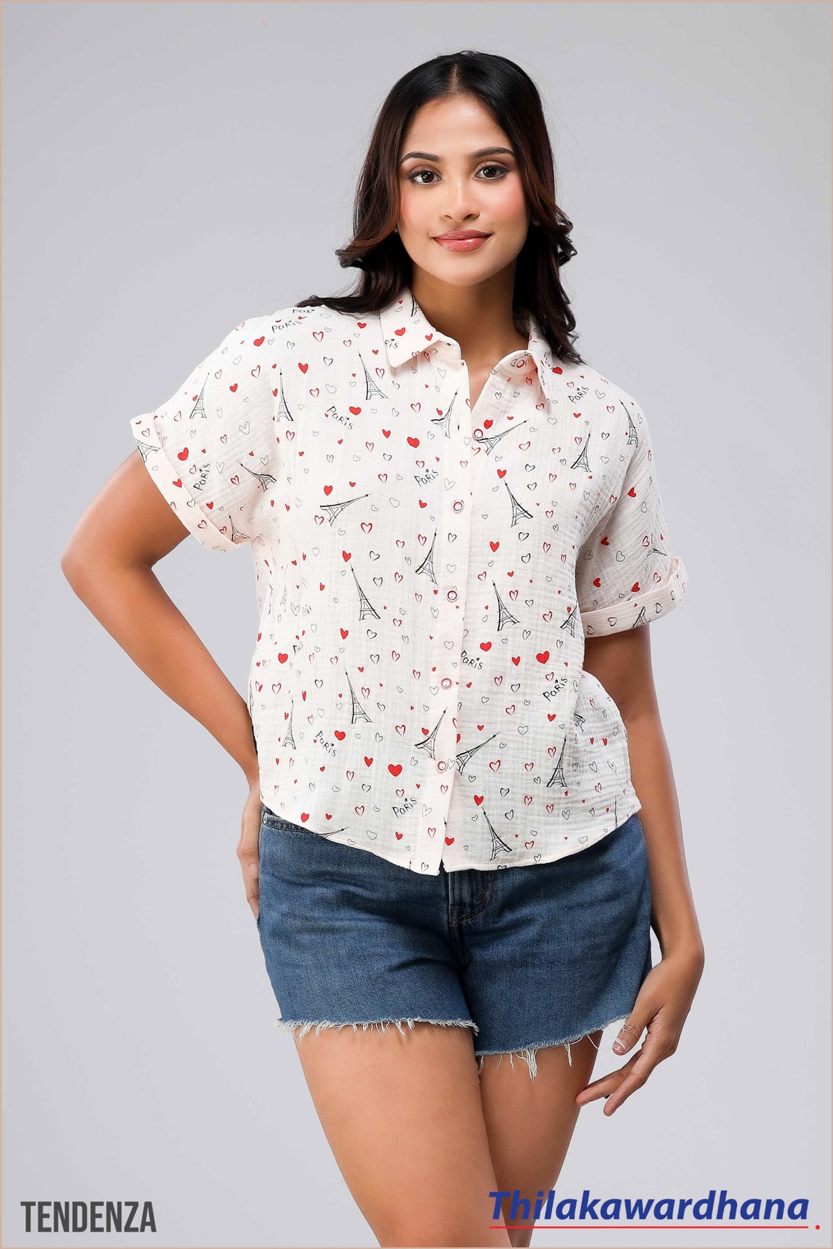 Tendenza Short Sleeve Comfy Shirt