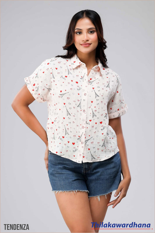 Tendenza Short Sleeve Comfy Shirt