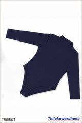 Tendenza High Neck Long Sleeve Bodysuit