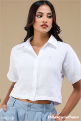 Engage Short Sleeve Comfy Crop Top