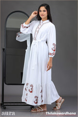 Elegant Aura Embroidered Dress