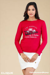 Clique LA Long Sleeve T Shirt