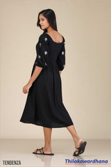 Tendenza Puff Sleeve Cinderella Dress
