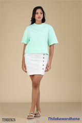 Tendenza Crew Neck Oversized T Shirt