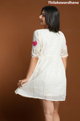 Embroidered Vintage Blossom Dress
