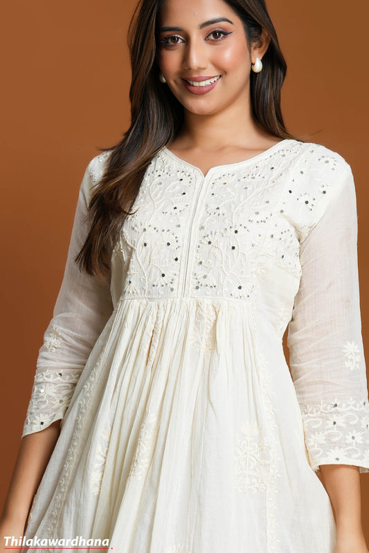 Celeste Embroidered Dress