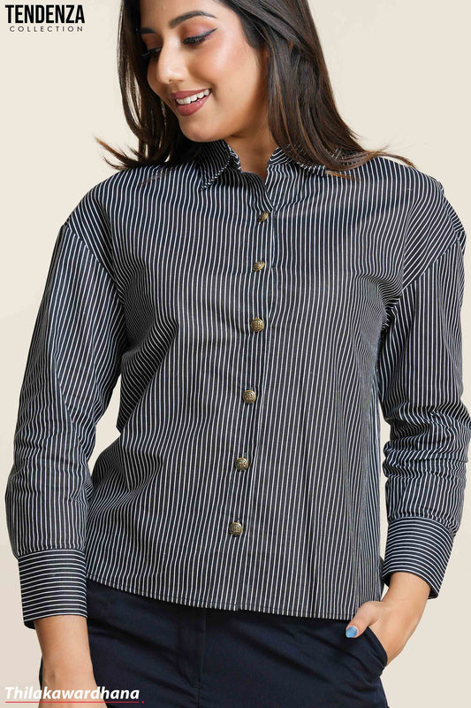 Tendenza Long Sleeve Button Down Shirt