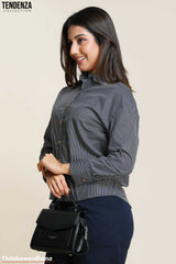 Tendenza Long Sleeve Button Down Shirt