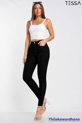 TESSA Midnight Sculpt Skinny Black Jean