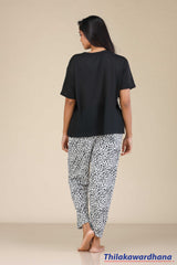 Printed 2pcs Pijama Kit