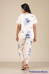 Printed 3pcs Pijama Kit