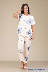 Printed 3pcs Pijama Kit