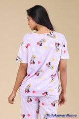 Printed 3pcs Pijama Kit