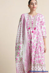Printed 3Pcs Kurtha Set