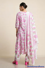 Printed 3Pcs Kurtha Set