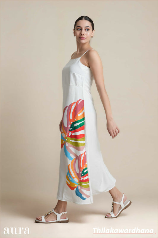 Aura Tropical Muse Maxi Dress