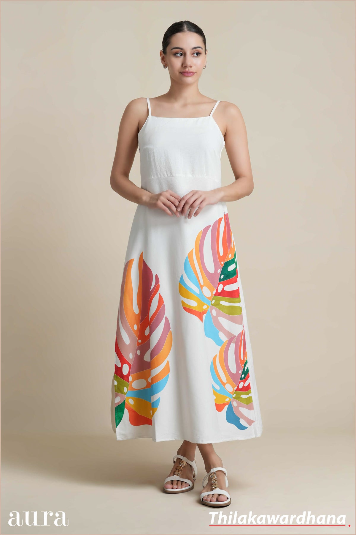 Aura Tropical Muse Maxi Dress