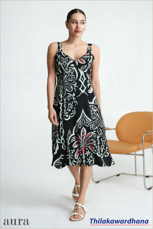 Aura Royal Tide Dress