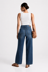 Dark Washed Ripped Jean